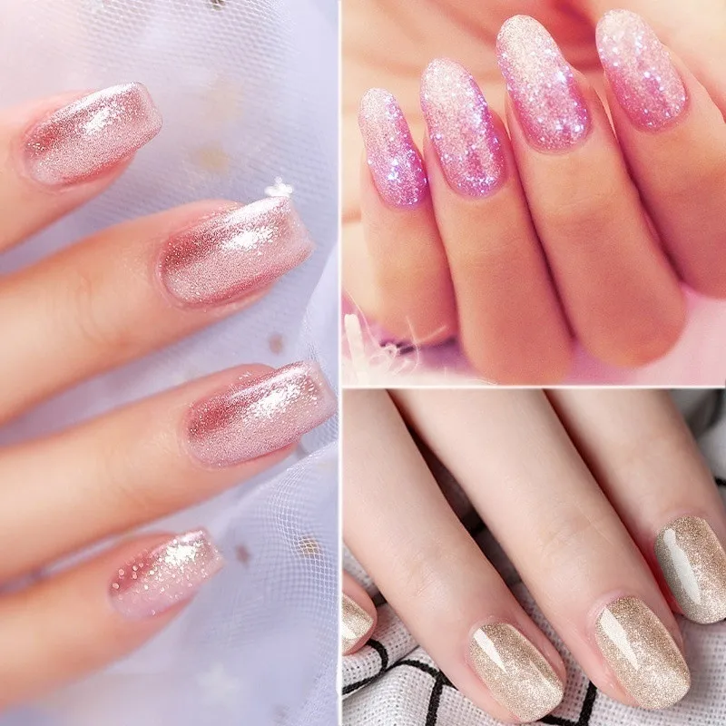12ml Galaxy Nail Gel Polish Semi Permanent Neon Shimmer Shining UV Gel Polish Varnish Shiny Glitter Led Nail Enamel Gel