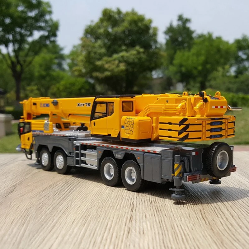 XCMG XCT75 кран 75 тонн 70K инженерный вездеходный масштаб 1:50 литые модели коллекция