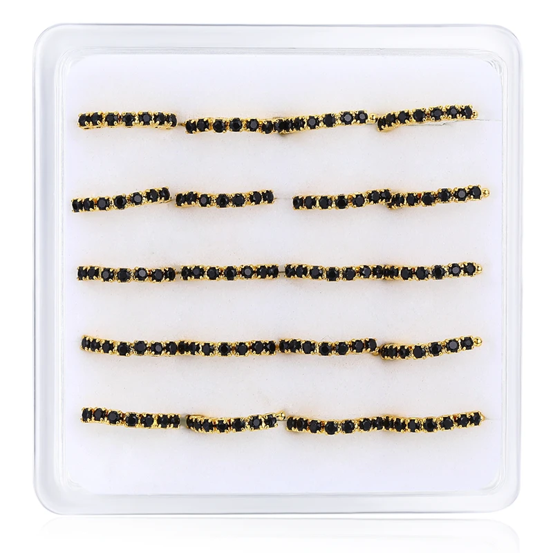 Кольца с имитацией под золото для пирсинга женские ювелирные украшения тела носа