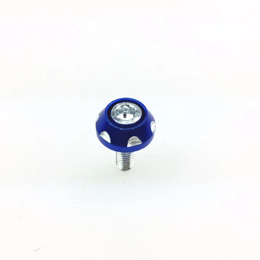 STARPAD Motorcycle modification accessories Modified color carved license plate screws screw caps 10pcs | Автомобили и мотоциклы