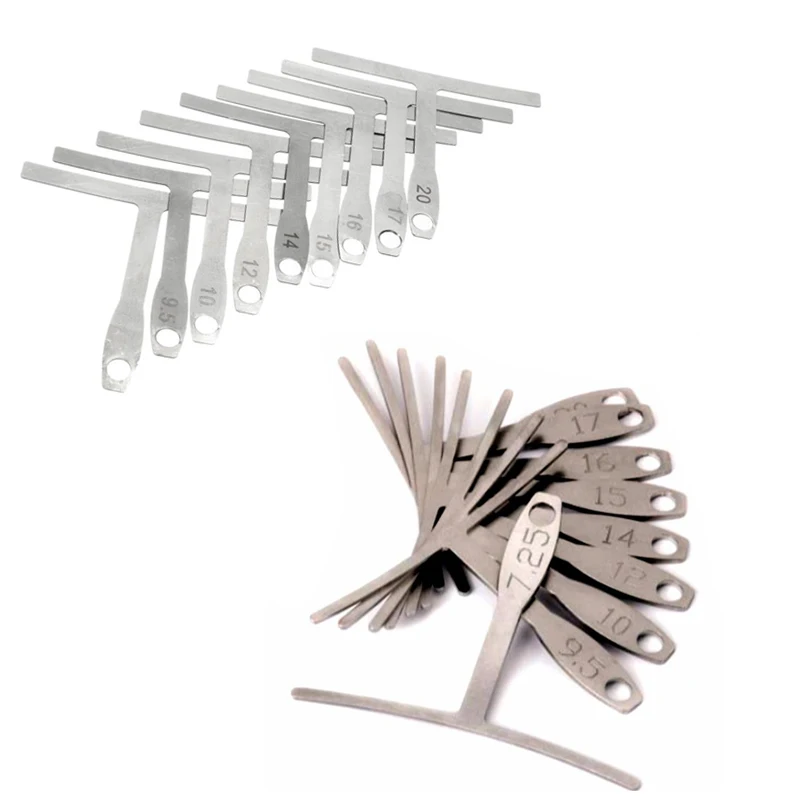 9 групп гитарная Нижняя струна радиус Калибр из нержавеющей стали t-образная