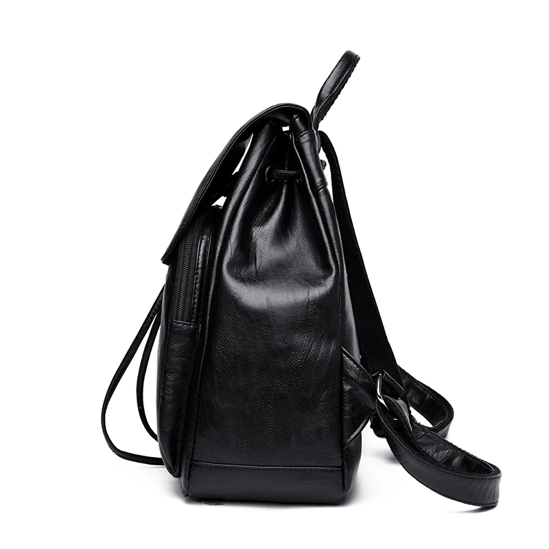Women Backpack Girl Female Shoulder Bag For Ladies Luxury Designer Soft Leather Bag School Bag High Quality