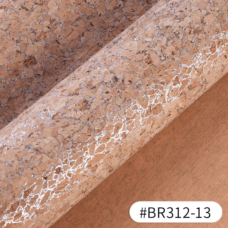 13 Meetee 90x140 см 0,5 мм чистая натуральная пробковая кожа ткань под дерево мягкий материал для фона обувь декоративная сумочка ремесла - Цвет: 13