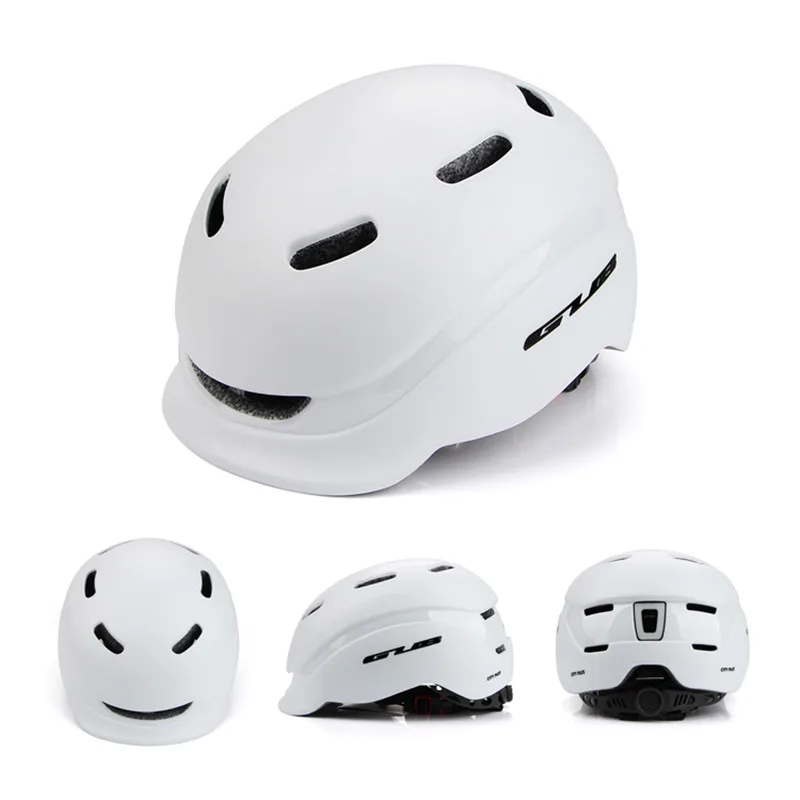

GUB City Plus Cycling Helmet For Man Riding Safety Cap With USB Charging Taillight PC+EPS Bike Sports Bicycle Helmet 58-62cm