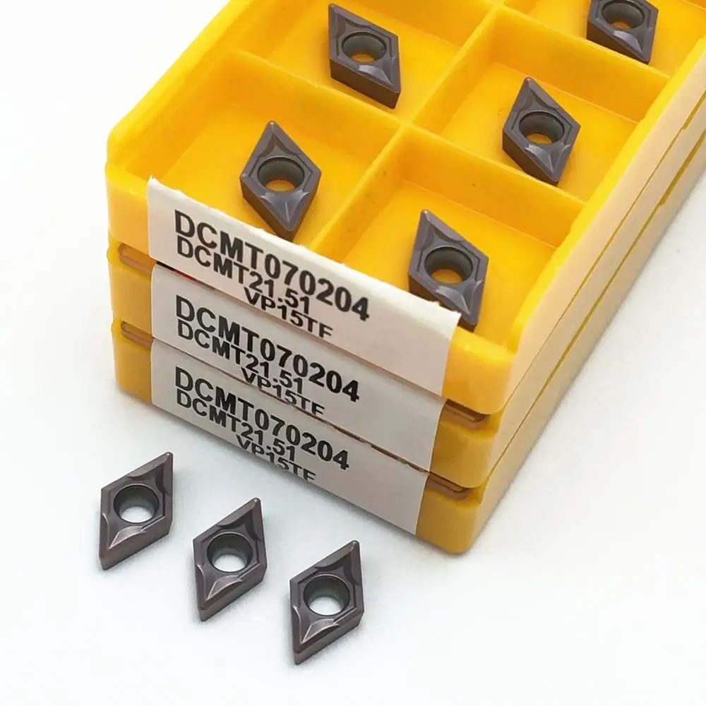 Фрезерный станок с ЧПУ DCMT070204 VP15TF стандартная вставка DCMT 070204 сверлильный