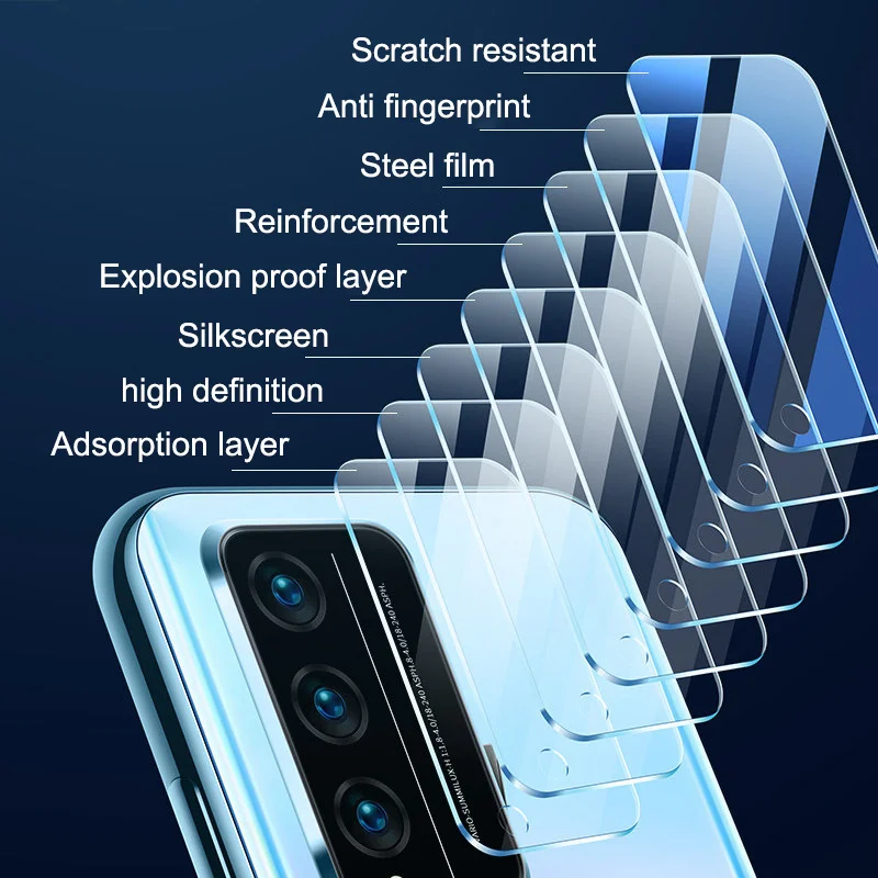 Закаленное стекло для Samsung Galaxy A51 A71 A50 A70 S8 S9 S10E S20 FE S21 Plus Note 20 Ultra защита объектива