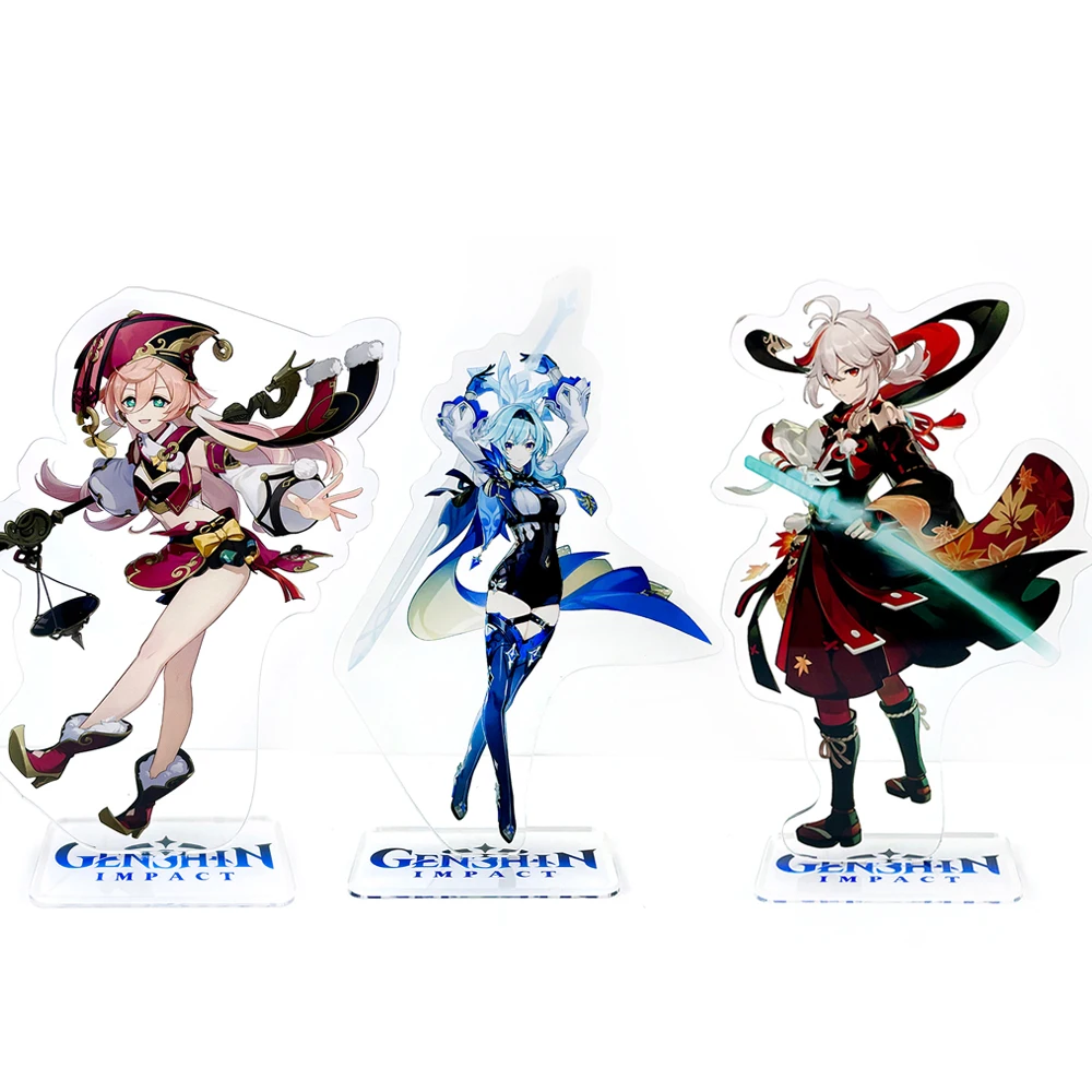 

Genshin Impact characters YanFei Yan Fei Eula Kaedehara Kazuha GM acrylic stand figure model plate holder topper anime