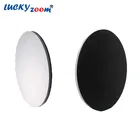 Круглый 95 мм стерео микроскоп сценическая пластина доска Bausch Lomb черная белая Базовая плата для стерео микроскопии