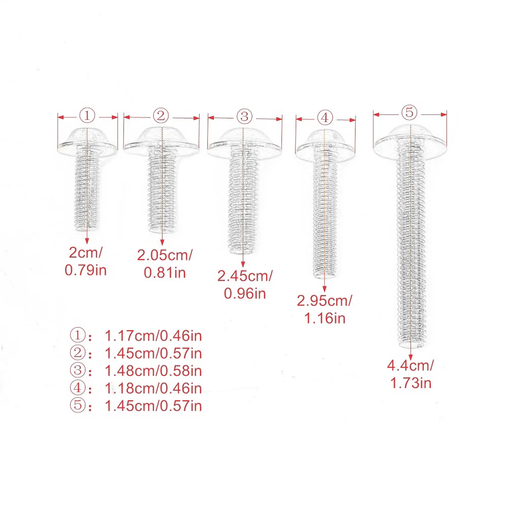 195PCS/Set Universal Motorcycle CNC Full Fairing Bolt Kits Bodywork Screws For Yamaha Kawasaki Honda BMW SUZUKI Pit Dirt Bike | Автомобили