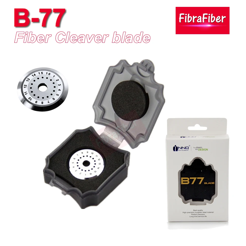 

INNO B-77 Кливер лезвие волокно нож для резки VF-78 VF-15 VF-15H V7 волоконный Тесак лезвия