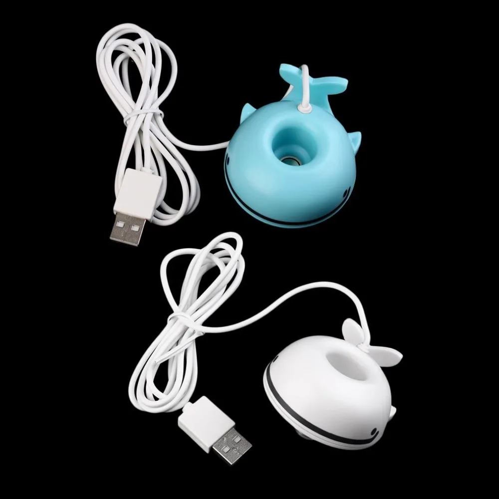 Профессиональный милый увлажнитель в форме Кита мини очиститель воздуха