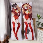 Двусторонняя наволочка с рисунком из аниме Евангелион