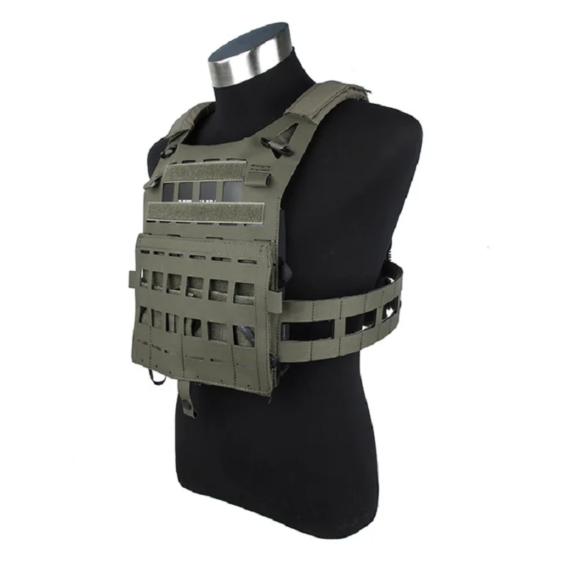 

3325-RG New SPC Lightweight Tactical Vest 500D Fabric Size M Ranger green