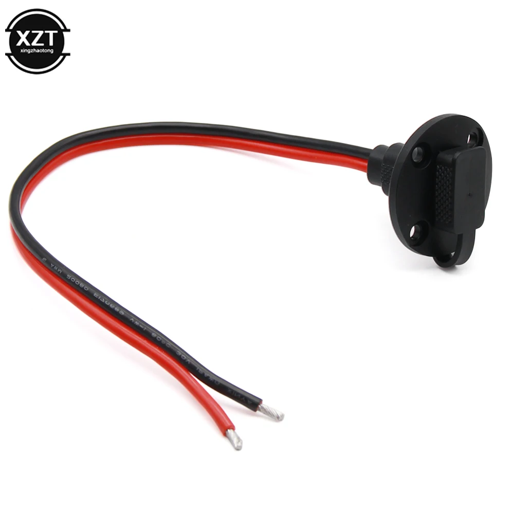 12AWG 30 см чистая медная проволока в сборе с отверстием для винта Пылезащитная