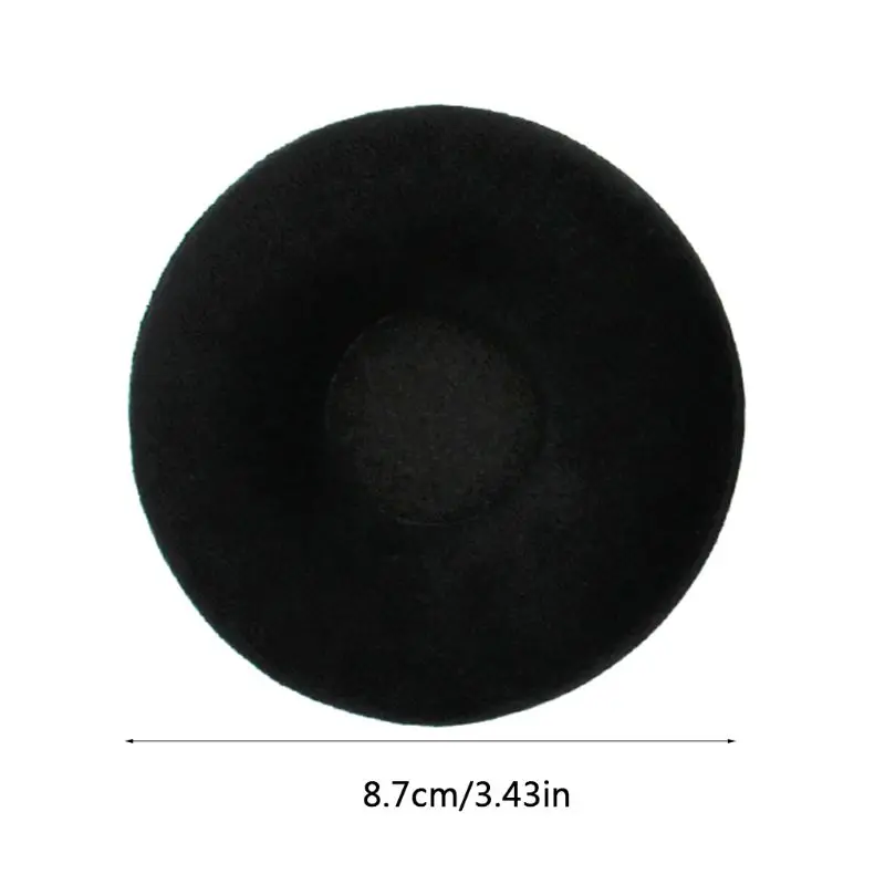 

2PCS Flannel Earpads Replaced Ear Cushion for AKG K121 K121S K141 MKII K142HD 19QA