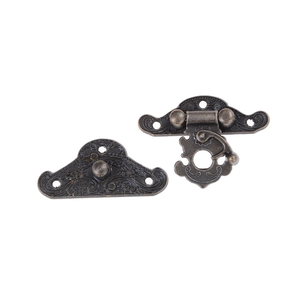 Декоративная латунная защелка ZLinKJ для чемоданов застежка с защелкой 38*28 мм