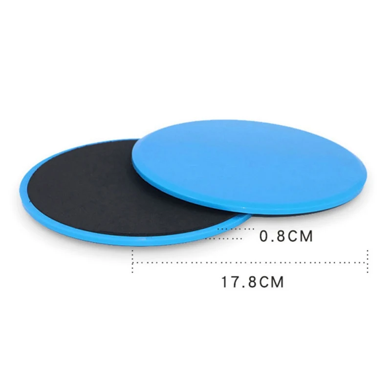 

2PCS Sliding Slider Gliding Discs Fitness Disc For Core Training Exercise Exercise Sliding Yoga Gym Abdominal Plate Equipment
