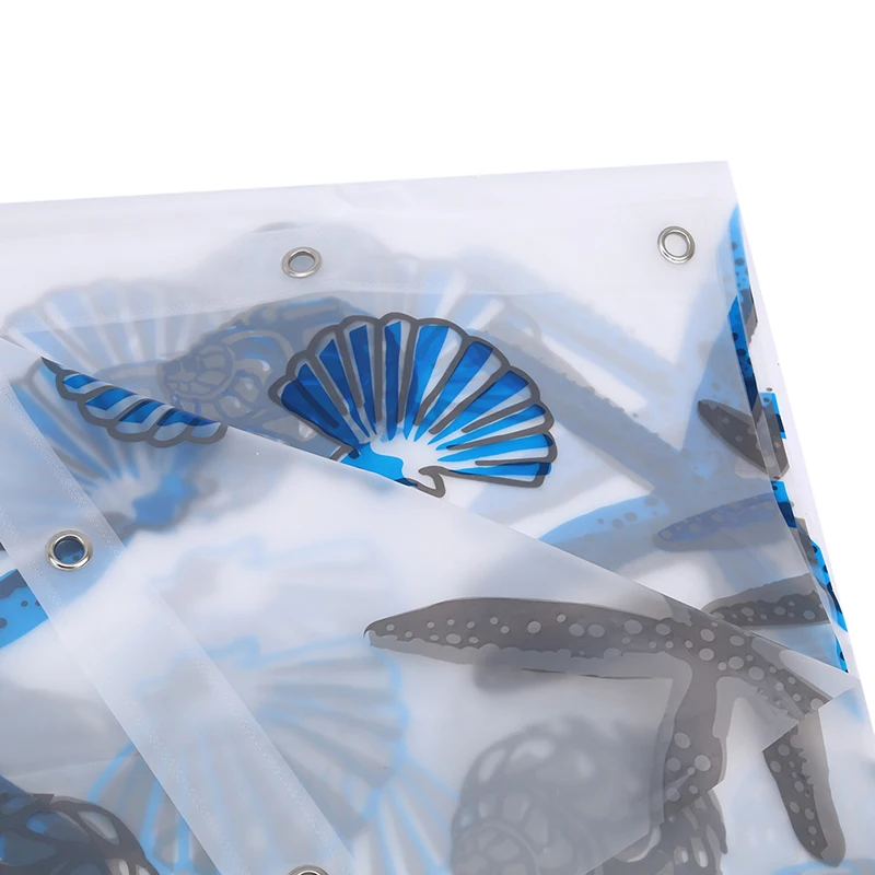 Современная занавеска для душа Морская звезда перегородка свежий морской стиль