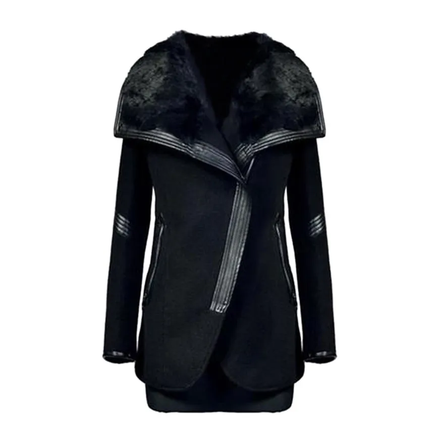 Manteau Femme Capuche Fourrure женская теплая приталенная куртка Толстая парка пальто Зимняя