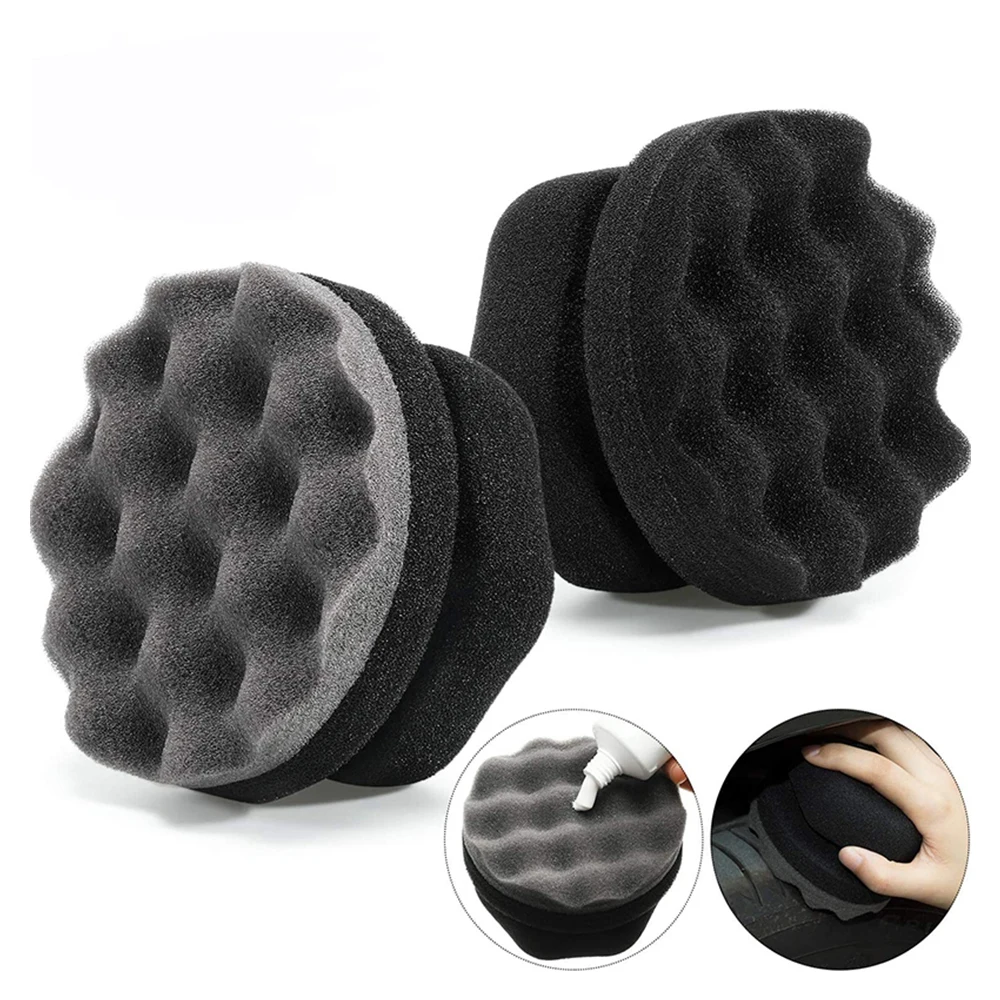 

Car Cleaning Sponge Multi-purpose Strong Water Absorption Remove Dirt/Dust Wave Elastic Sponge Reusable Detailing Waxing sponge