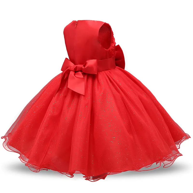 Children's Princess Dresses For Girls Clothing Christmas Flower Tutu Dress Girl Ceremony Party Little Casual Wear Age 8 10 | Детская