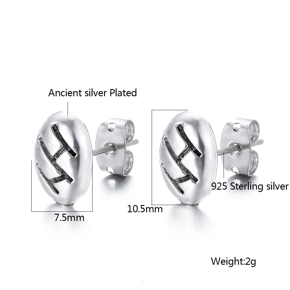 Серьги с круглыми шинами для мужчин и женщин панк готика Будда стандартные