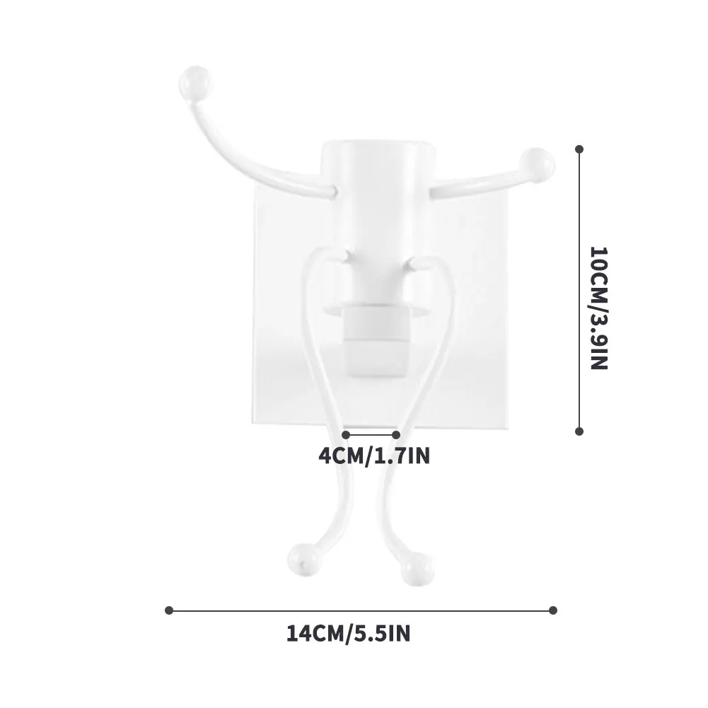 

LED wall light industrial style iron art villain stairs wall sconce room bedroom hotel bedside light fixtures White 220V