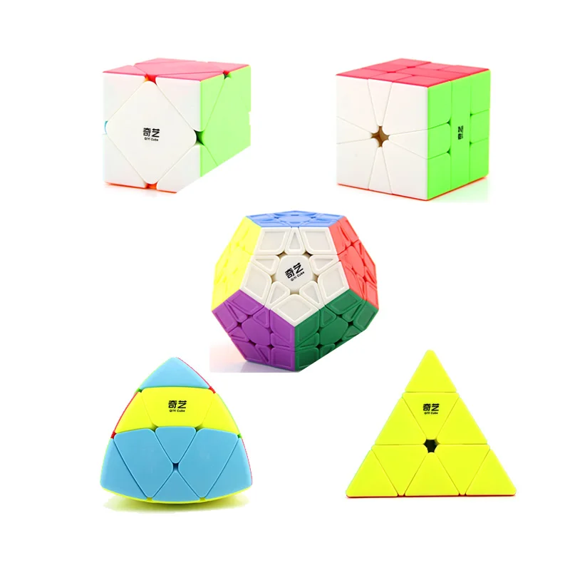 QiYi Pyraminxeds Megaminxeds SQ-1 Mastermorphix 3x3x3 магический куб, квадрат 1 Skewbes Pyramid speed Cube Пазлы игрушки подарок