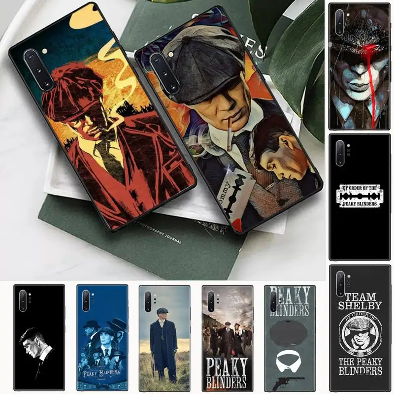 

TV Show Peaky Blinders Phone Case For Samsung Galaxy S8 S9 S10 Plus S10E Note 3 4 5 6 7 8 9 10 Pro Lite Cover Funda Shell