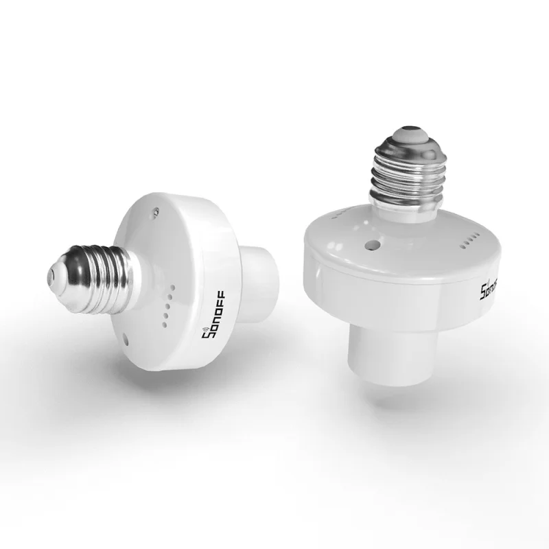 Смарт-выключатель Sonoff Slampher R2 RF 433 МГц управление через приложение E27 Wi-Fi |