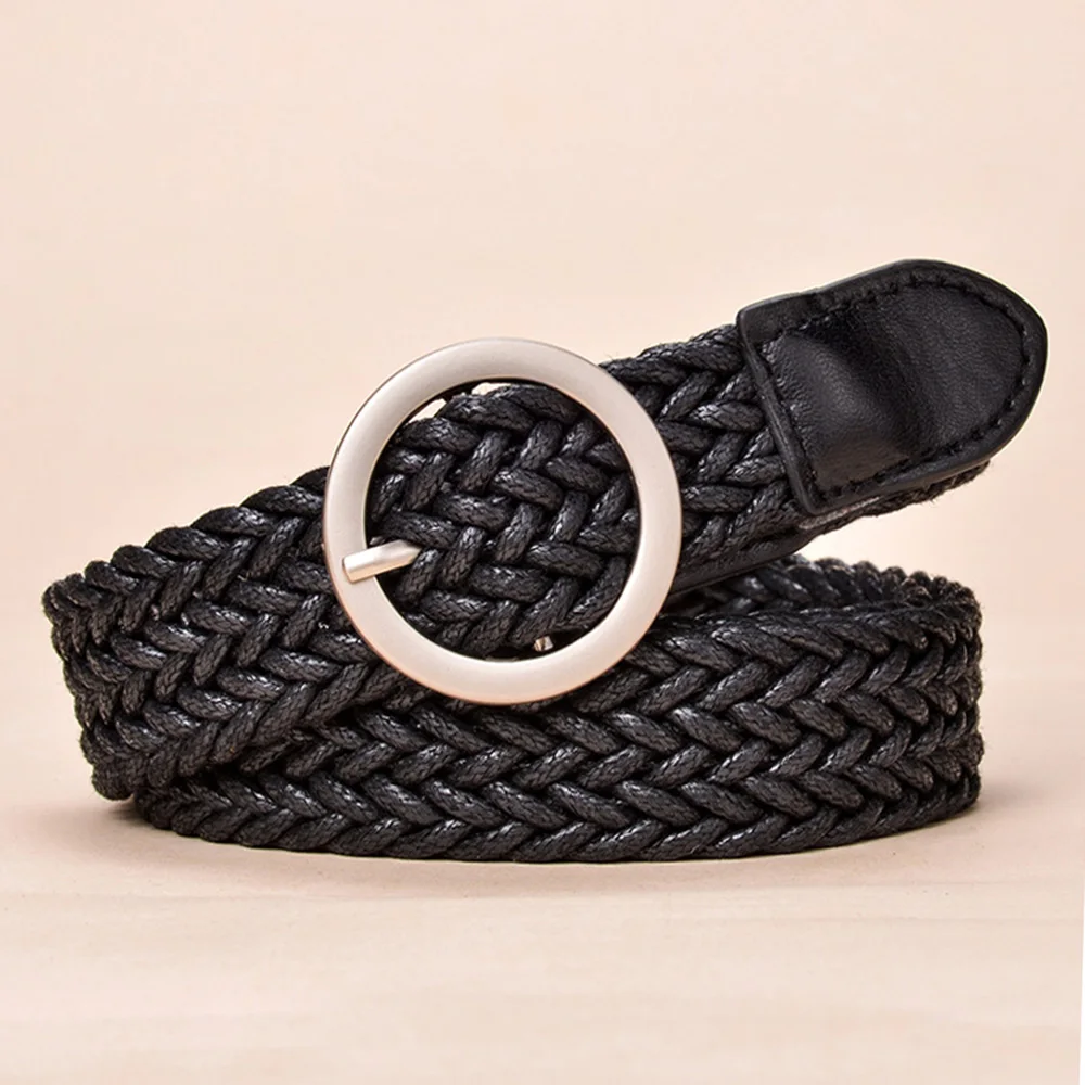 Пояс эластичный женский Плетеный длиной 110 см AK046 | Аксессуары для одежды