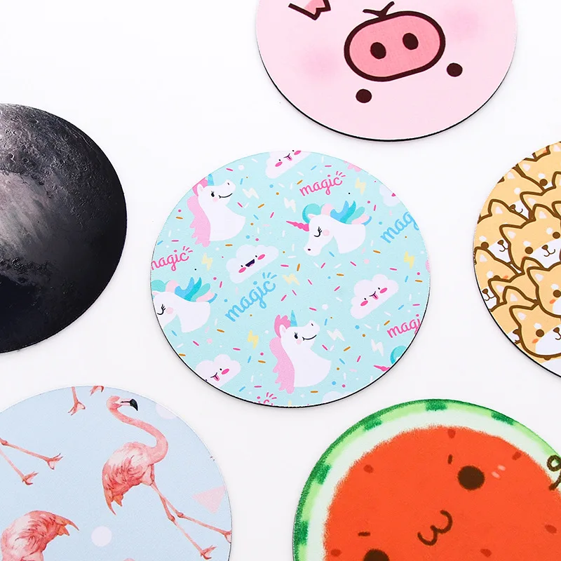 

Creative Mouse Pad Personality Soft rubber Mat Fresh Cartoon Thicken Mouse Pad For PC Laptop