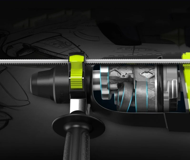 Многофункциональный электрический молоток домашний ручной бесступенчатый