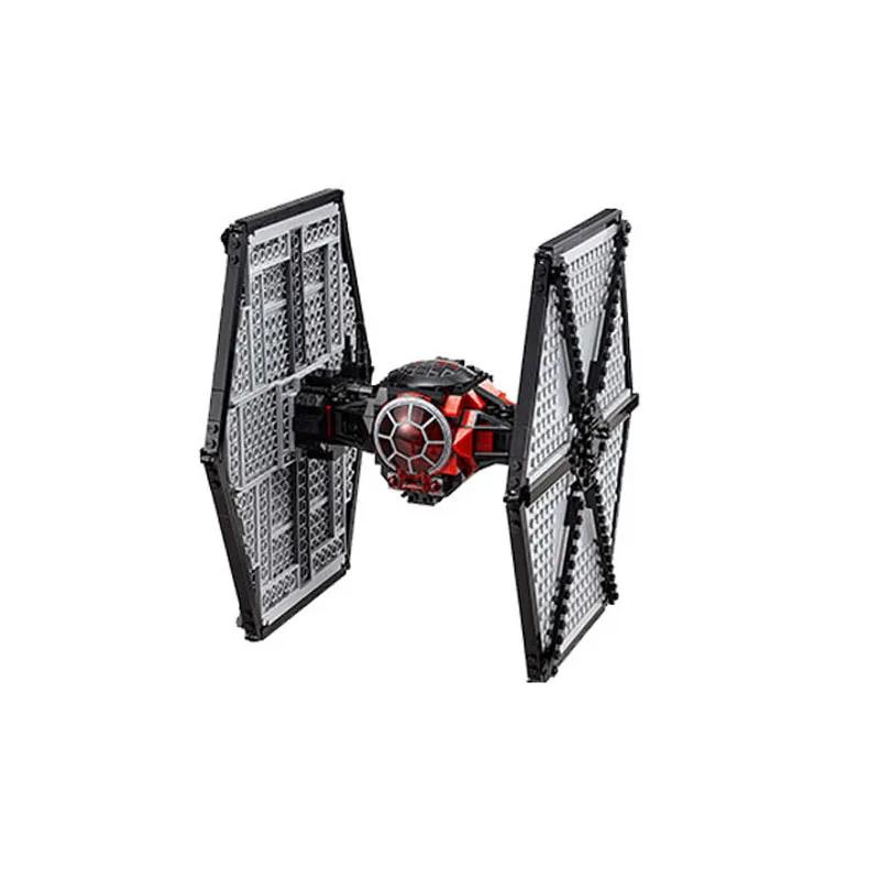 Серия Звездные войны фигурка истребителя блок X крыло Истребитель TIE Interceptor первый заказ транспортер игрушка "Звездные войны" Подарочные кубики