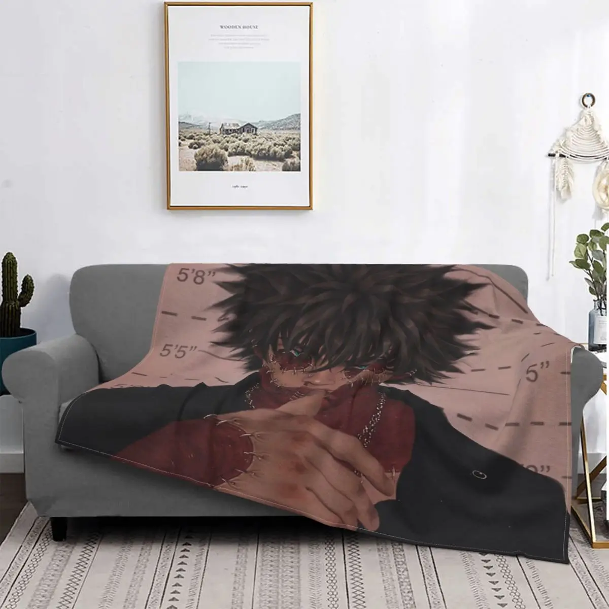 

Dabi Mugshot Blanket Bedspread Plaid Boho Blanket Throw And Blanket Plaids And Covers
