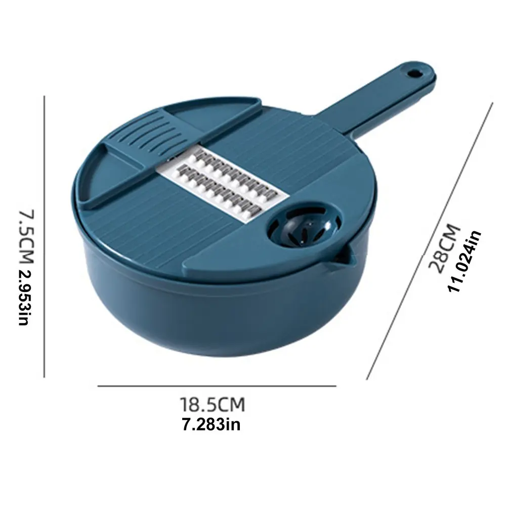 

1 Set Multi-Function Vegetable Cutter Potato Manual Shredder Slicer Home Kitchen Carrot Grater Grater
