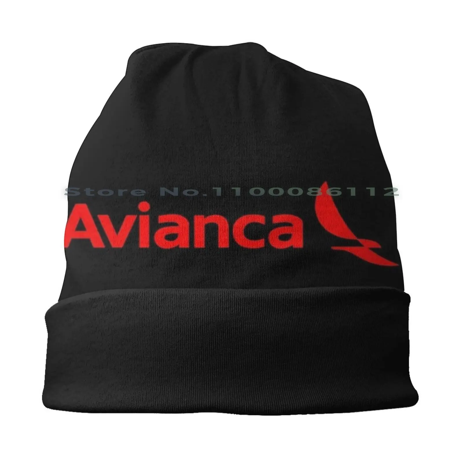 Бестселлер-шапочки с логотипом Avianca вязаная шапка Stuff свитер Wood длинным рукавом
