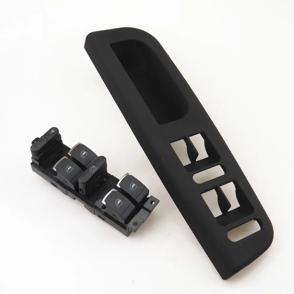 FHAWKEYEQ хромированный боковой переключатель для водителя + панель ободок VW Bora Jetta Golf