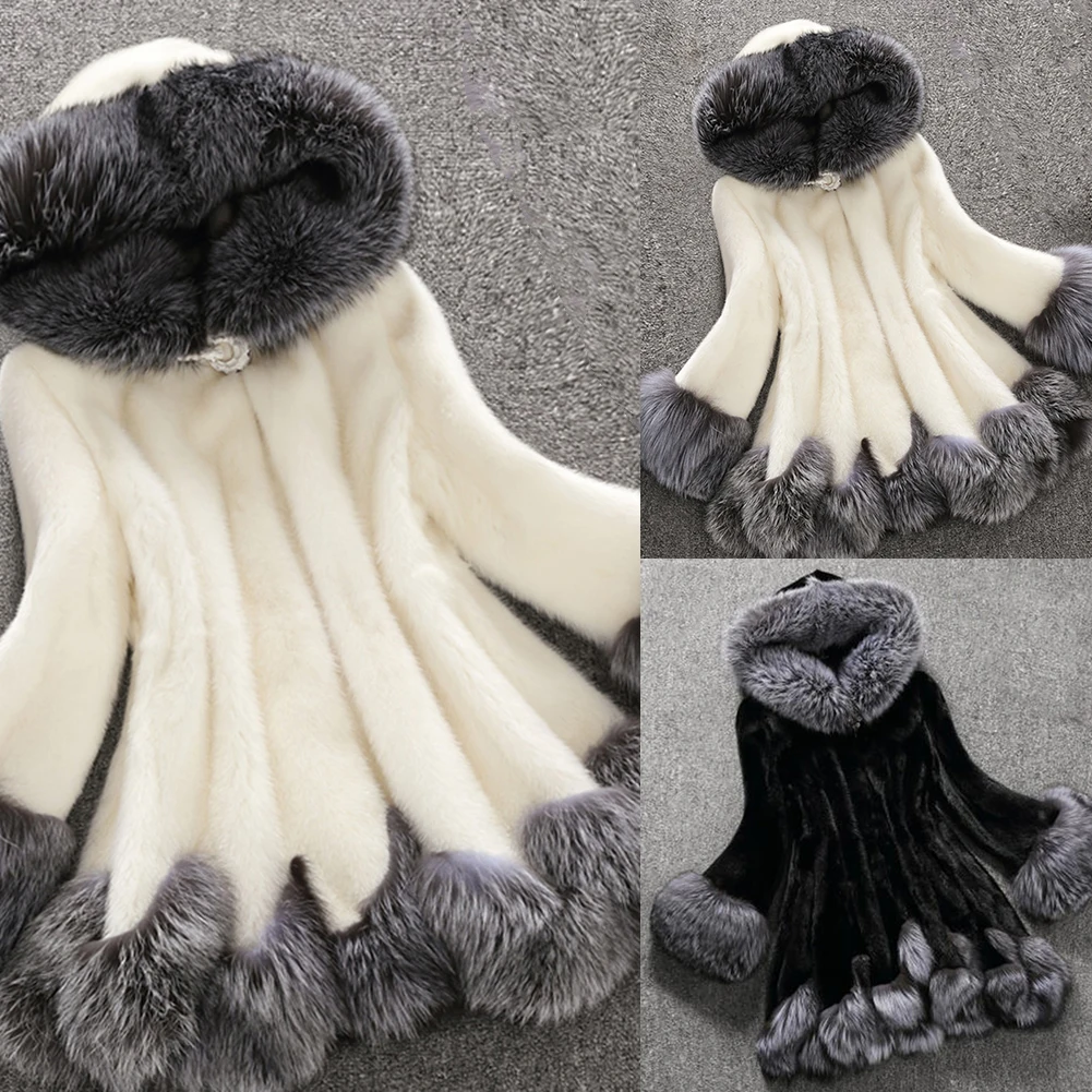 Зимнее пальто Женское зимнее длинное 2019 женская теплая куртка с капюшоном