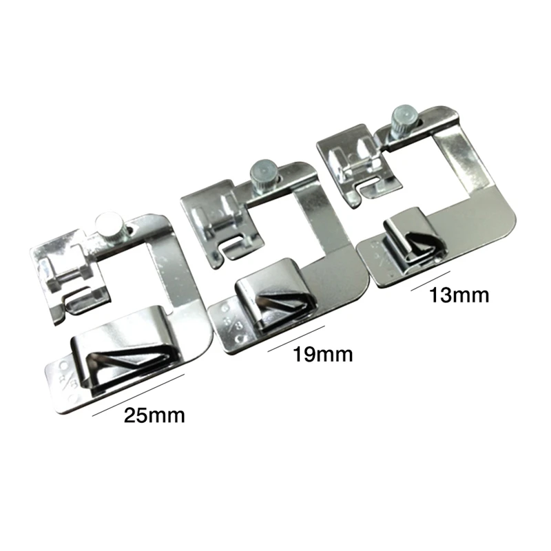 1PC Hot Sale Domestic Sewing Machine Foot Presser Rolled Hem Feet Set for Brother Singer Accessories 6 Size | Дом и сад