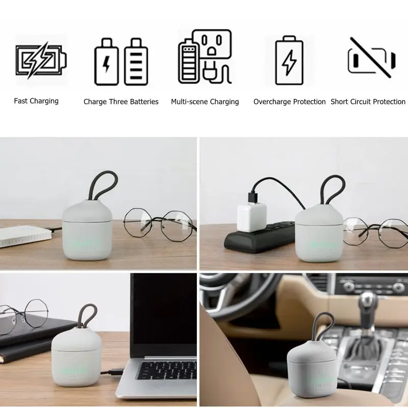 Устройство для чтения карт памяти 3 порта зарядное устройство 1250 мАч аксессуары