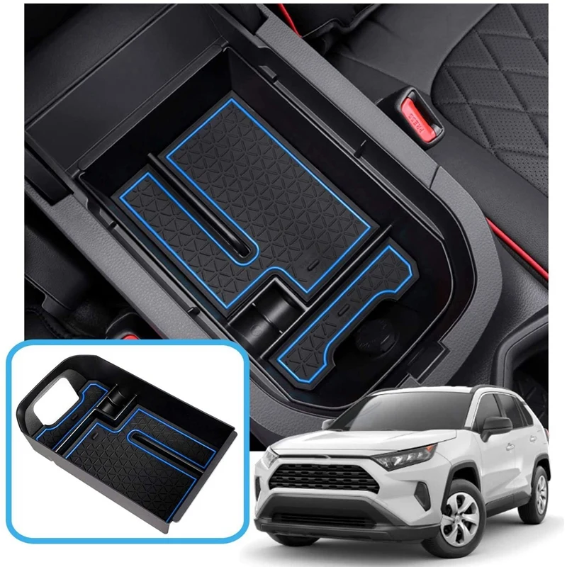 Подставка-органайзер для автомобильной центральной консоли Toyota RAV4 2019 2020 2021