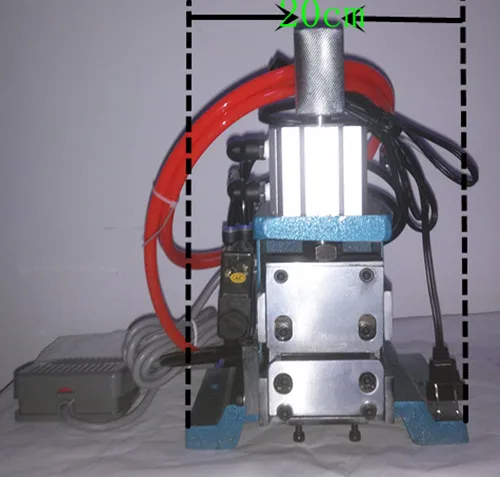 110V/220V Пневматический DZ 3F вертикальная машина для зачистки кабеля провода