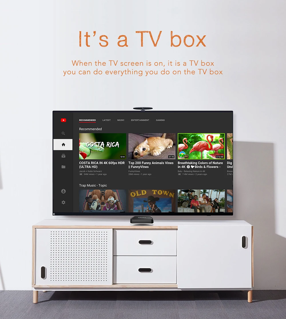 MXQ cube S10X ТВ Smart Android 7,1 tv Box Amlogic S905X Голосовое управление ТВ OS 4K HD медиаплеер+ AI динамик Netflix Youtube