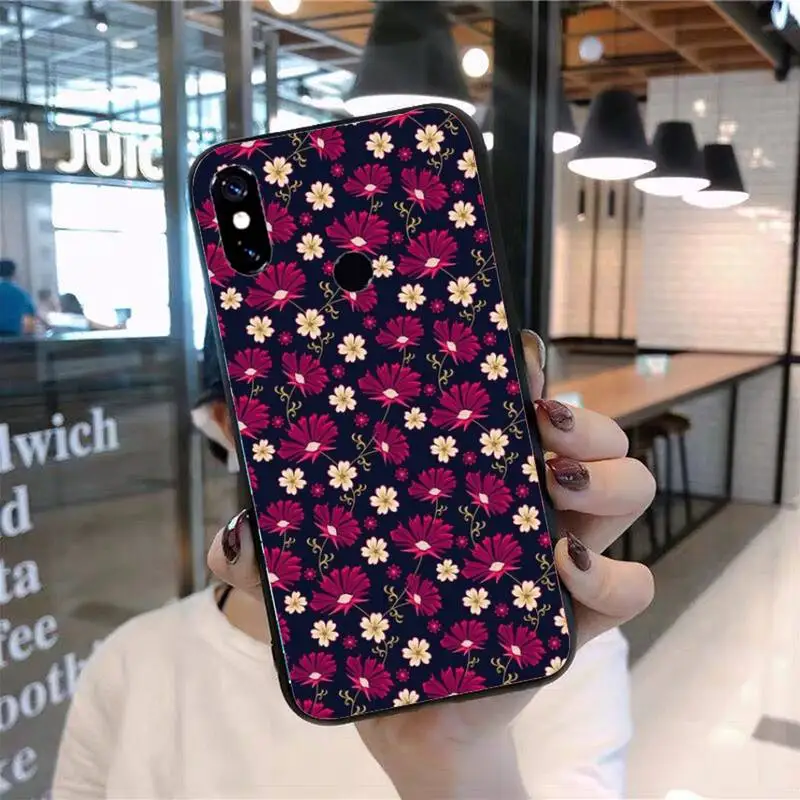 

Nice Flower Phone Case For Xiaomi Redmi 7 8 9t 9se k20 mi8 max3 lite 9 note 9s 10 pro