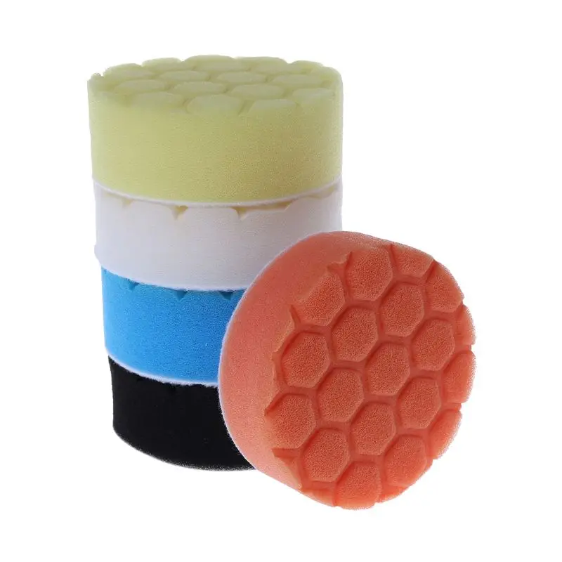 

3 inch (80mm ) Buff Pad Polishing Pad kit For Car Polisher Pack of 5Pcs-Professional Quality Pack Of 5Pcs