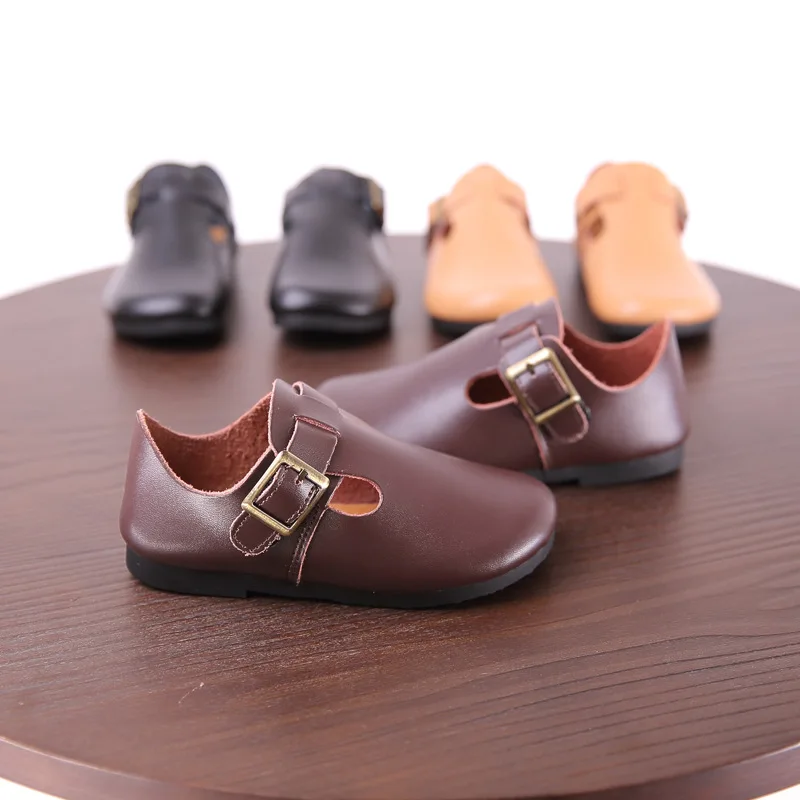 

Children's cool casual shoes spring and autumn new girls' single shoes fresh and wear-resistant princess shoes