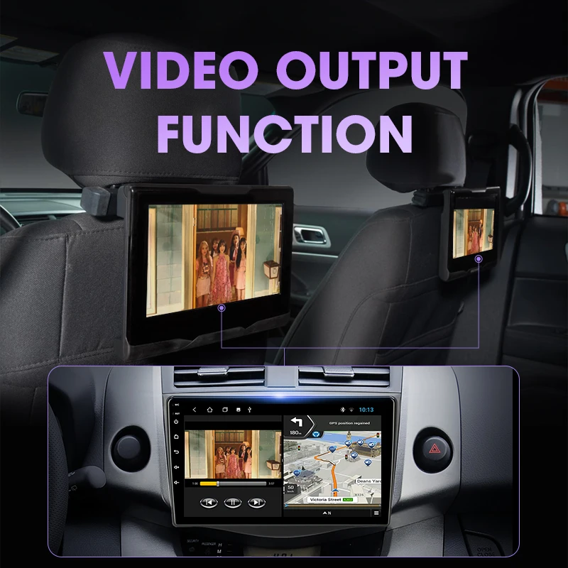 Vtopek 2G + 32G Android 9 0 автомобильный dvd-плеер для Toyota RAV4 Rav 4 2005-2013 Радио GPS навигация Wifi
