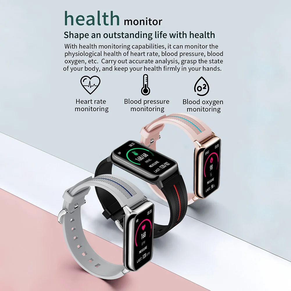 

H76 Smart Watch 1.57 inch Full Touch Screen IP67 Waterproof Men Women Smartwatch Heart Rate Monitor Fitness Tracker Sport Watch