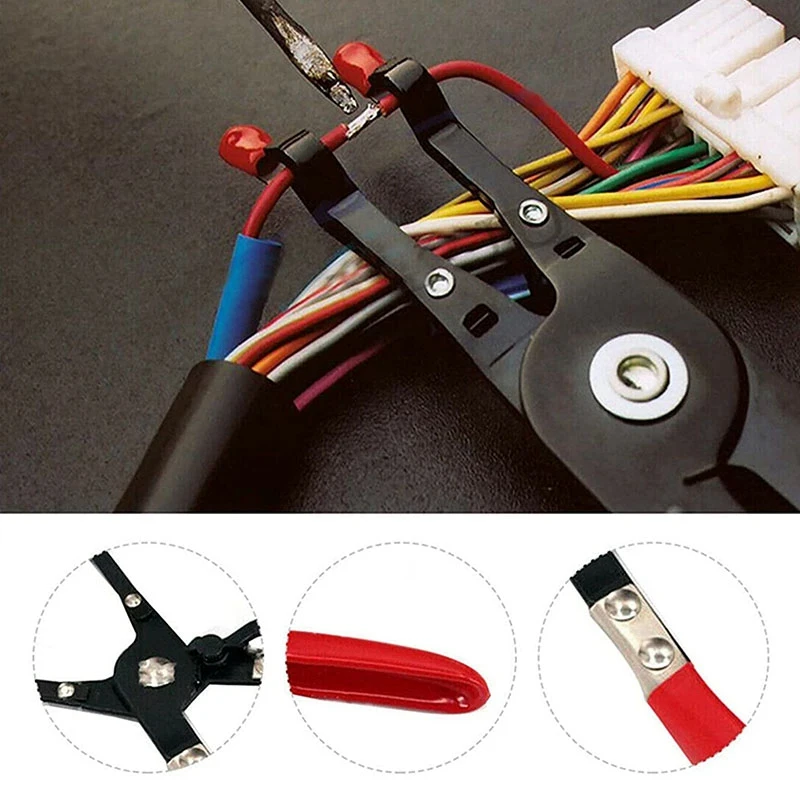 

Universal Car Welding Auxiliary Pliers to Fix 2 Wires Car Repair Wire Pliers Car Repair Tools